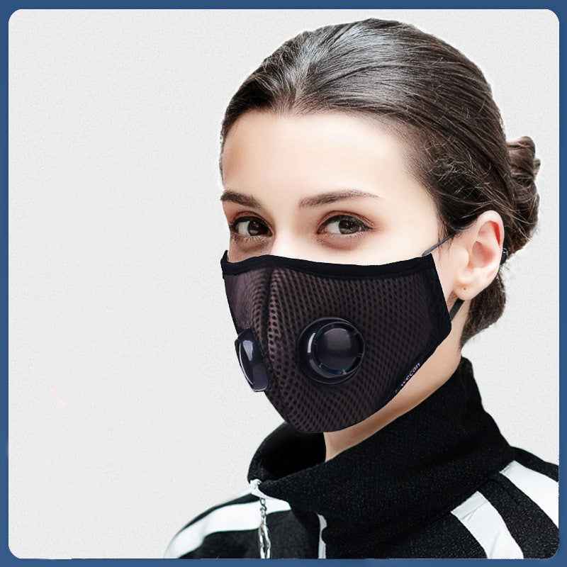 Double Breathing Valve Mask