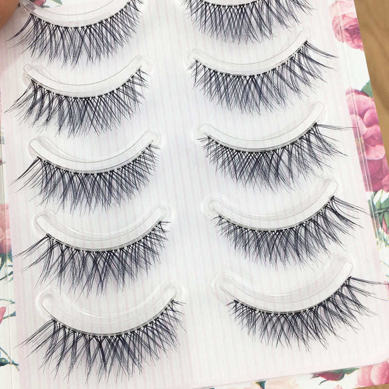 Makeup Transparent Stem Eyelashes Female