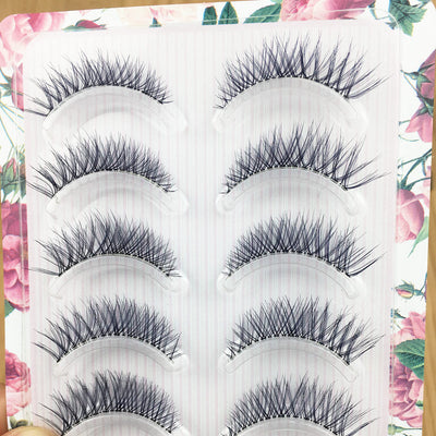 Makeup Transparent Stem Eyelashes Female