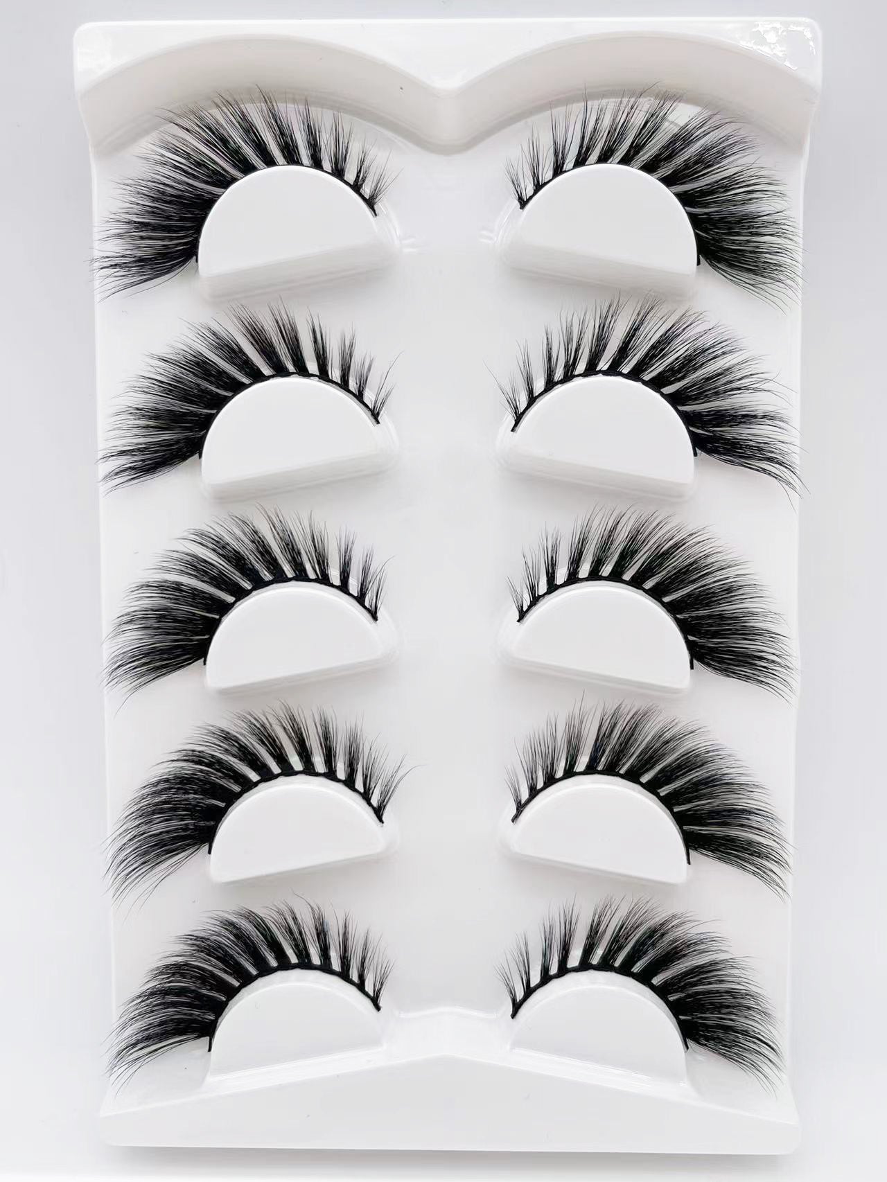 Tail Lengthening Natural Eyelashes Flat False