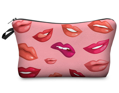 Women's Printed Makeup Organizer Clutch