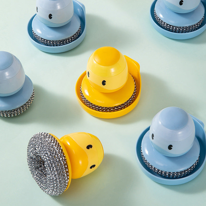 Steel Ball Pot Brush Cleaner