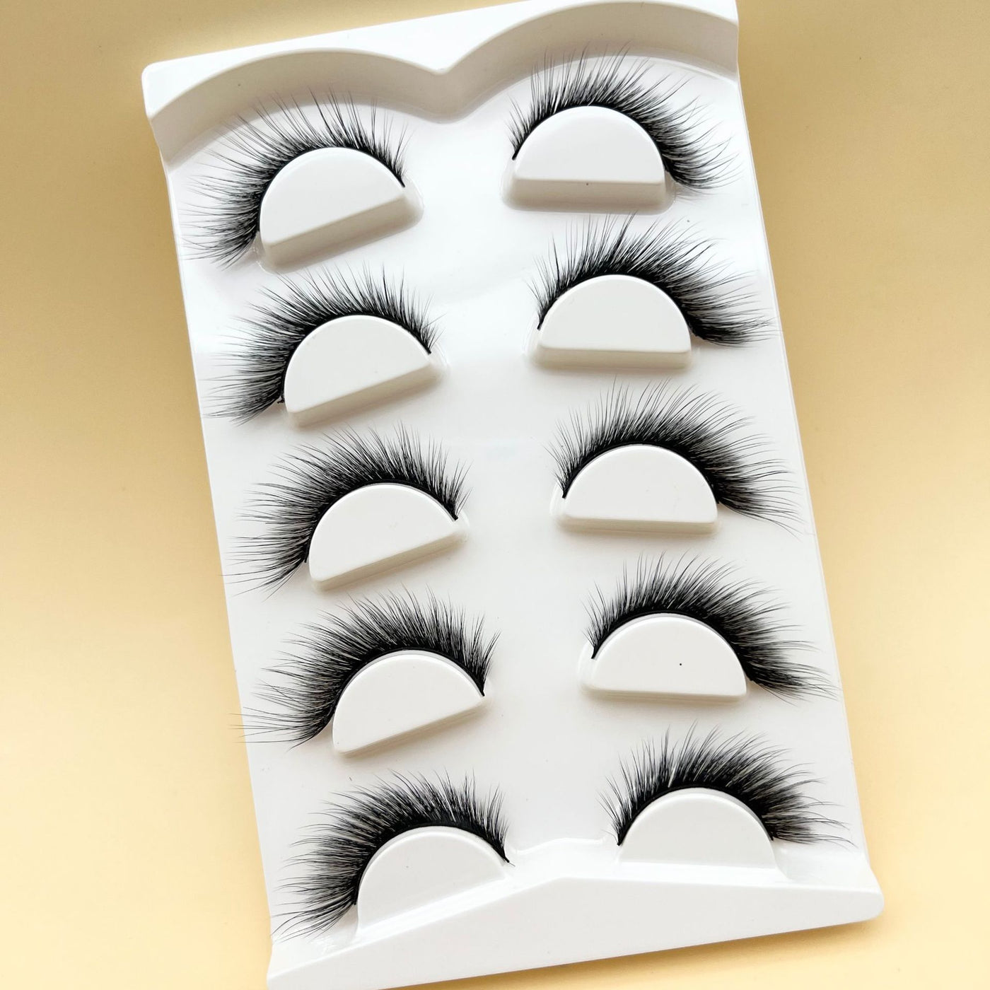Tail Lengthening Natural Eyelashes Flat False