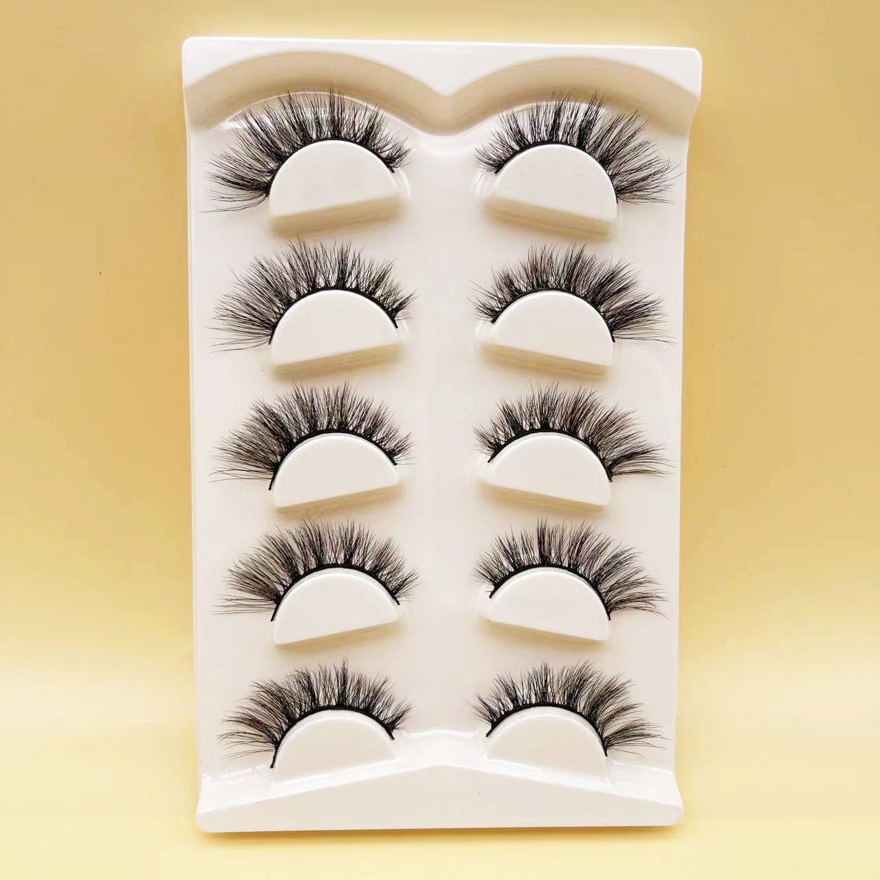 Tail Lengthening Natural Eyelashes Flat False