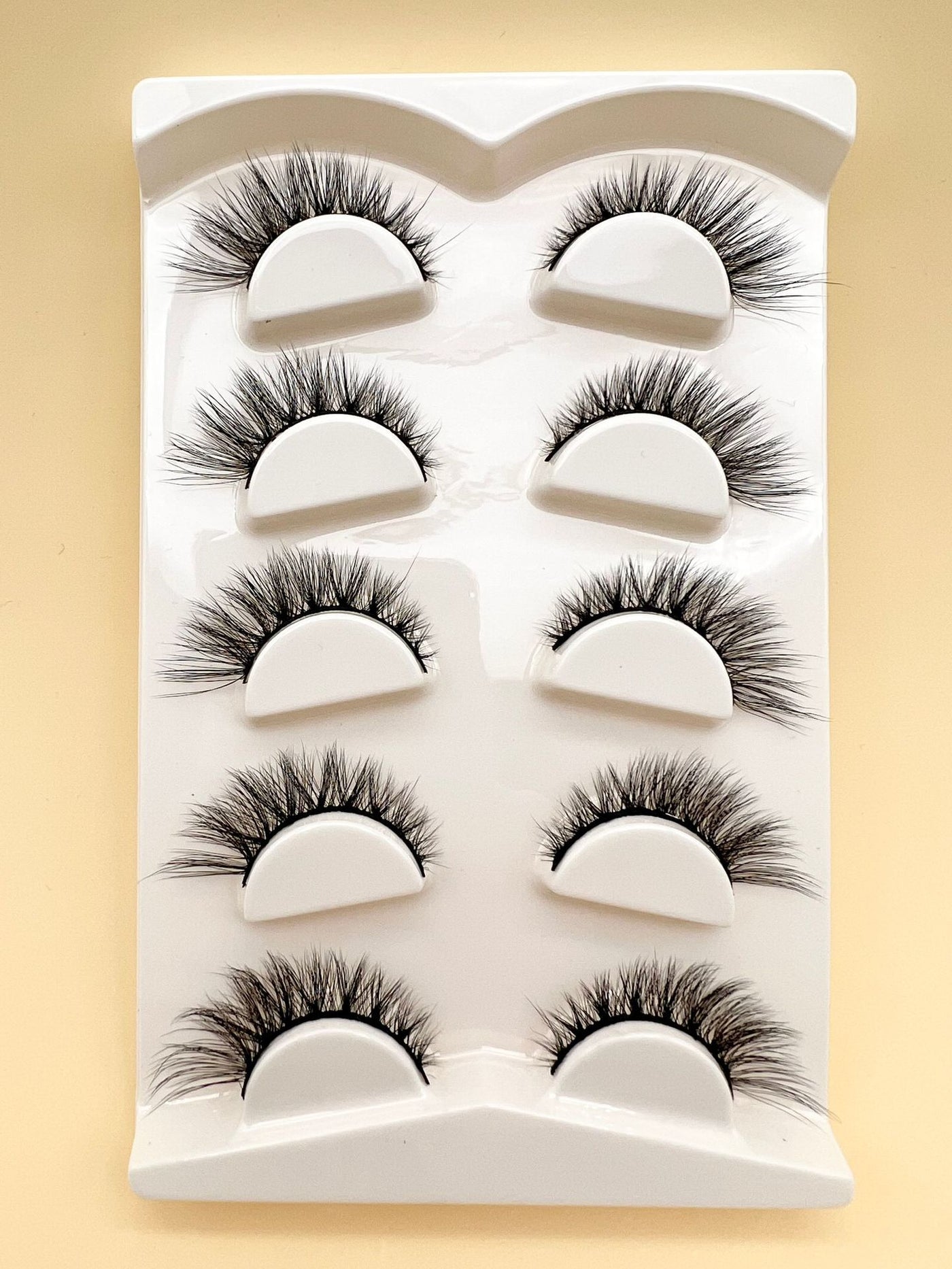Tail Lengthening Natural Eyelashes Flat False