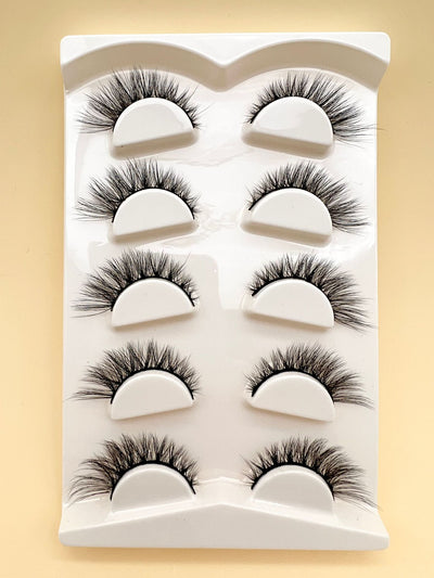 Tail Lengthening Natural Eyelashes Flat False