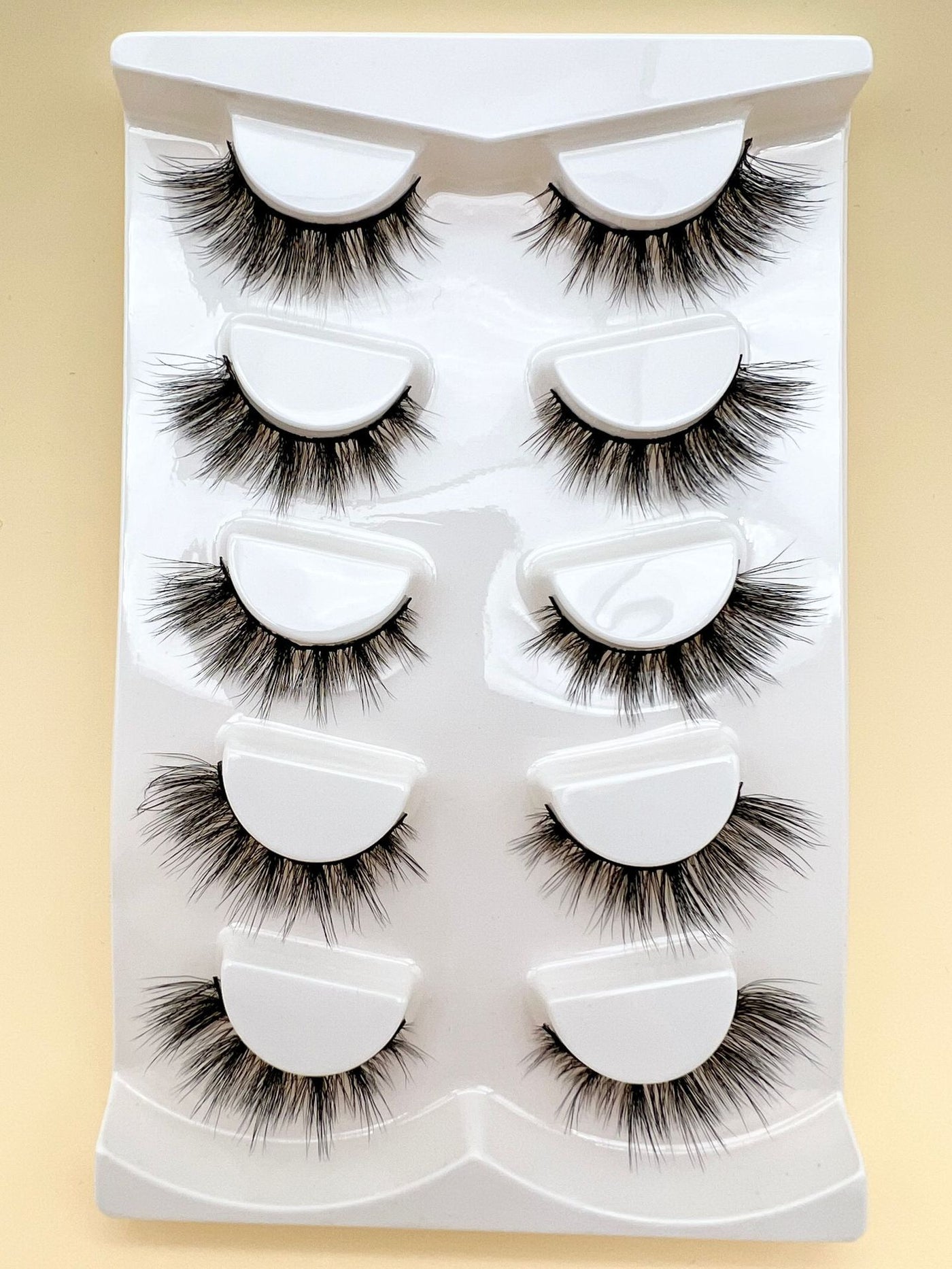 Tail Lengthening Natural Eyelashes Flat False