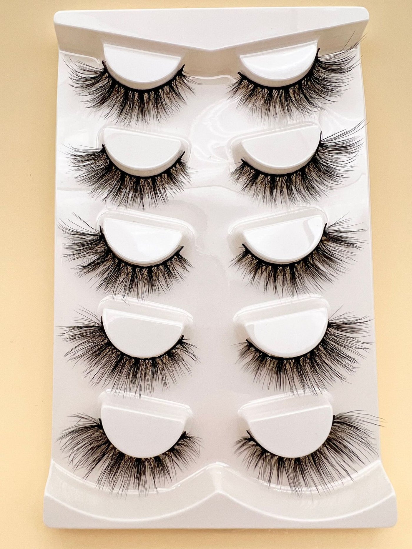 Tail Lengthening Natural Eyelashes Flat False