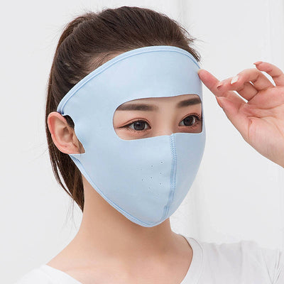 female sunscreen full face mask