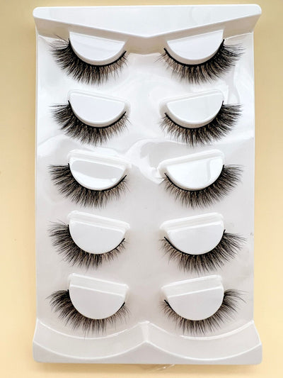 Tail Lengthening Natural Eyelashes Flat False