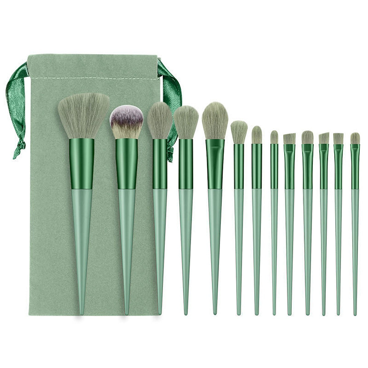 Holly Leaf Makeup Brushes Suit Soft Hair