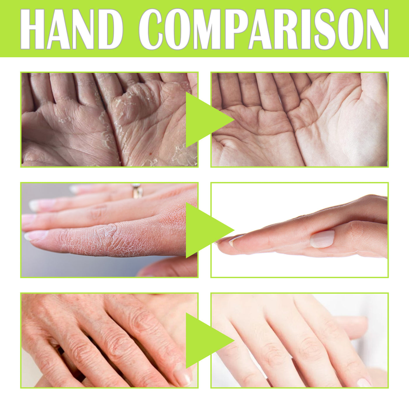 Green Tea Repair Hand Mask Skin Rejuvenation Anti-chapping