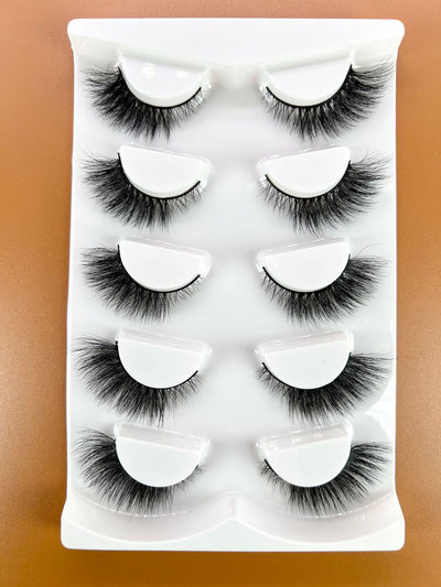 Tail Lengthening Natural Eyelashes Flat False