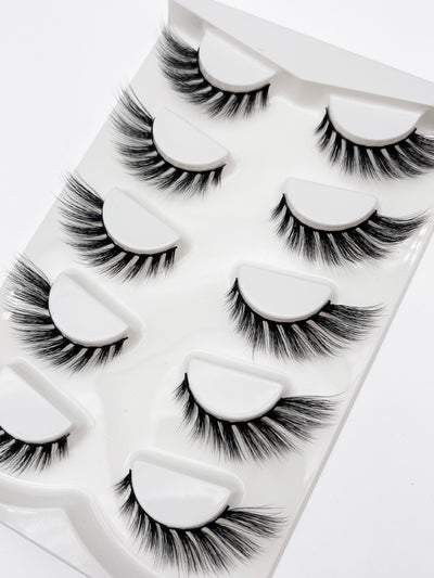 Tail Lengthening Natural Eyelashes Flat False