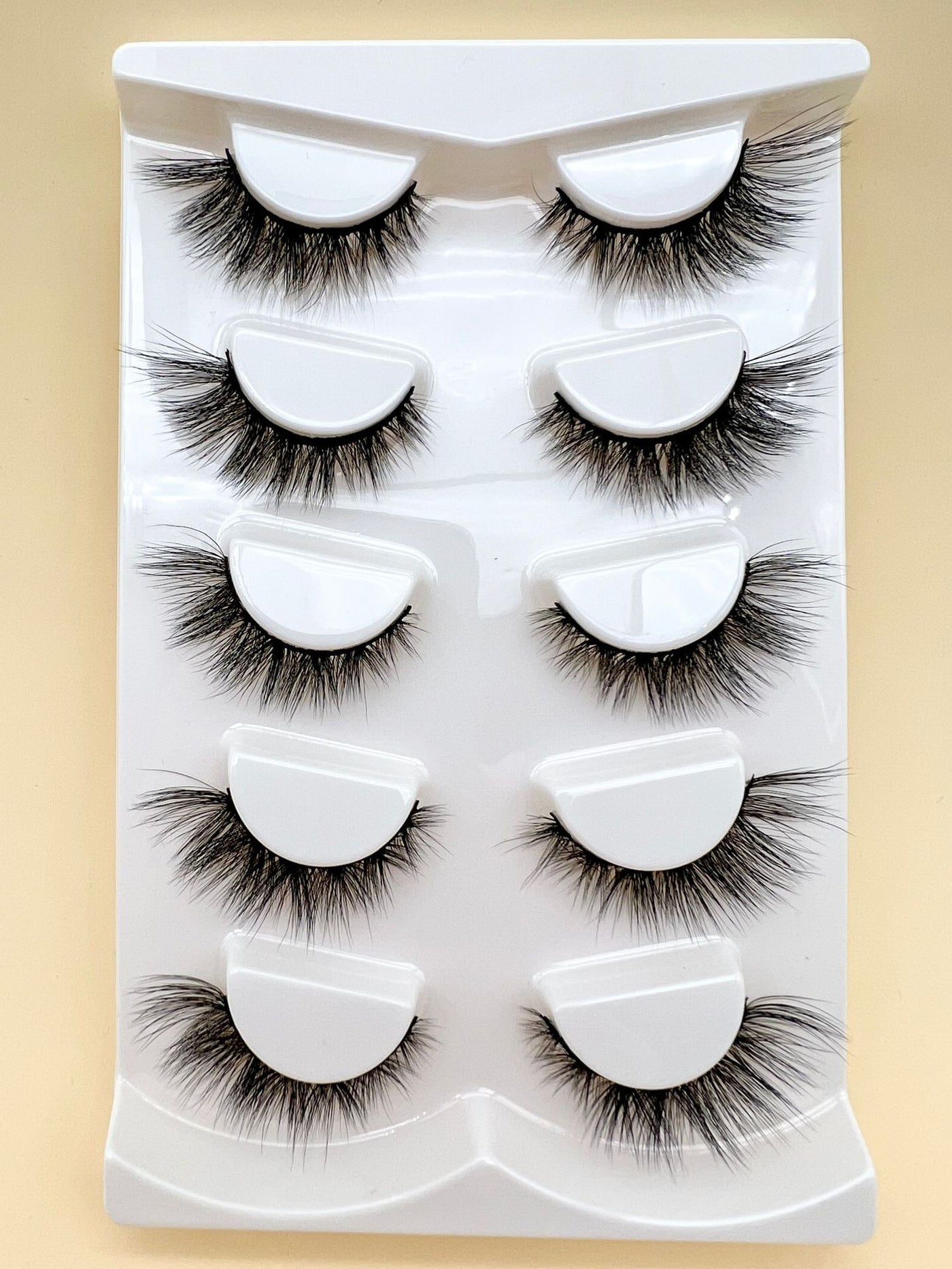 Tail Lengthening Natural Eyelashes Flat False