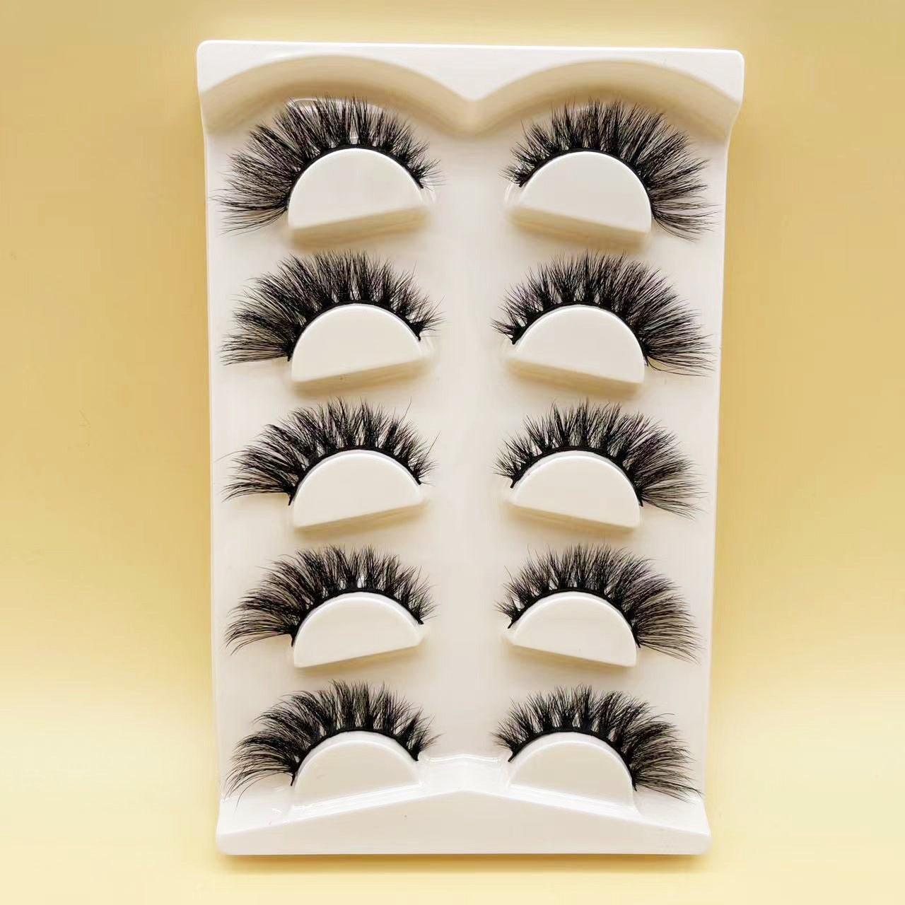 Tail Lengthening Natural Eyelashes Flat False