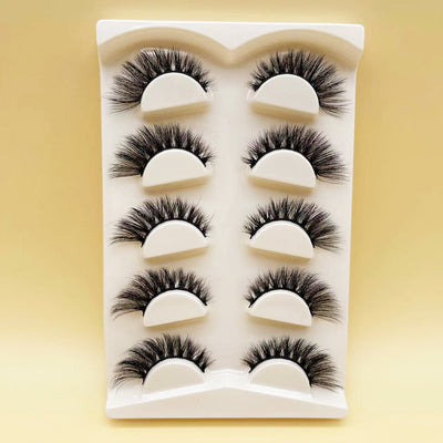 Tail Lengthening Natural Eyelashes Flat False