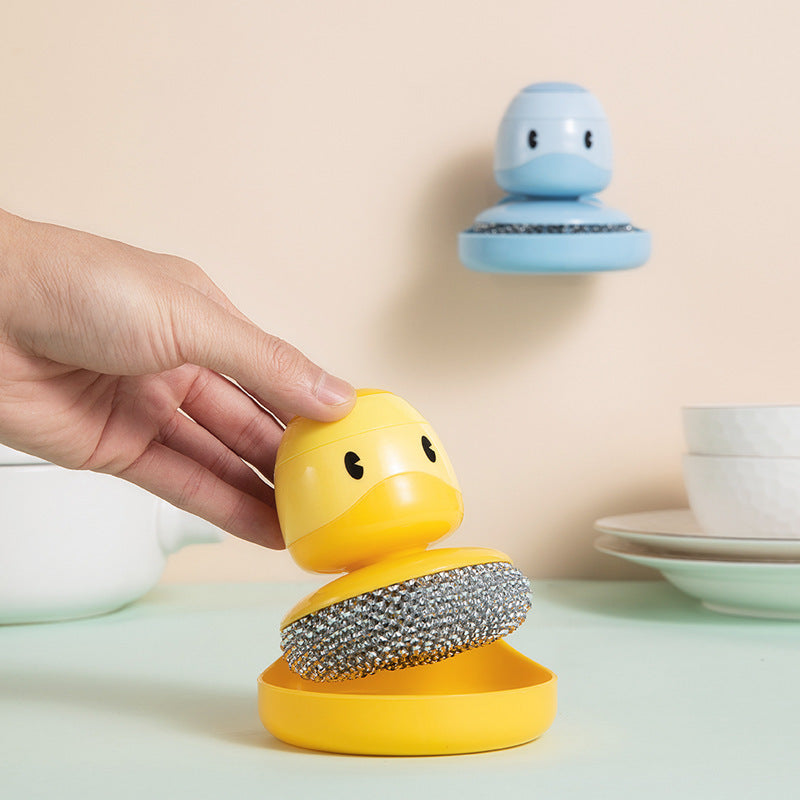 Steel Ball Pot Brush Cleaner