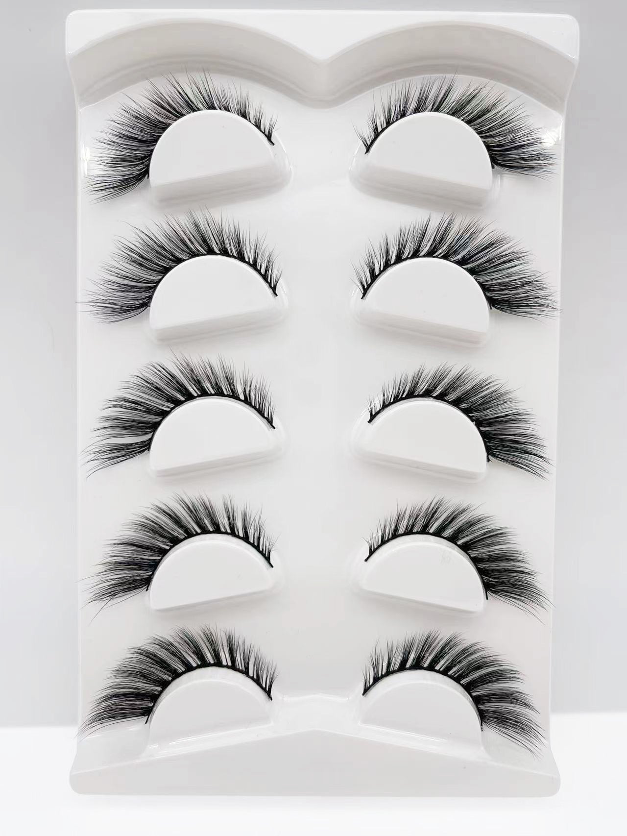 Tail Lengthening Natural Eyelashes Flat False