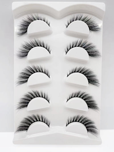 Tail Lengthening Natural Eyelashes Flat False