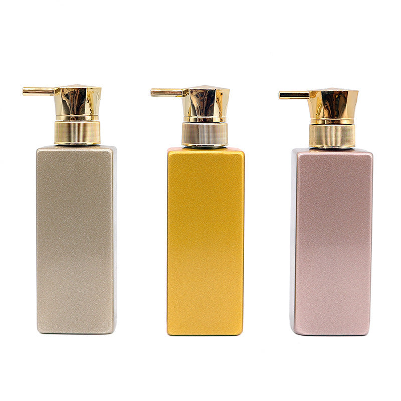 Pressing Blow Molded Square Plastic Empty Bottles