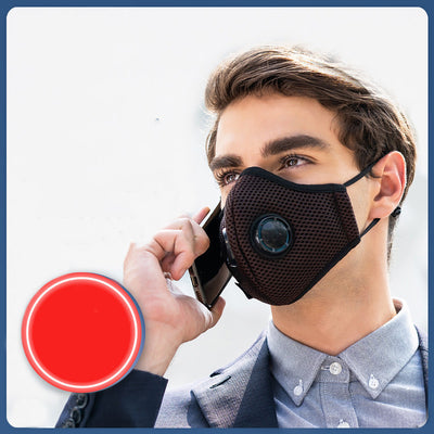 Double Breathing Valve Mask