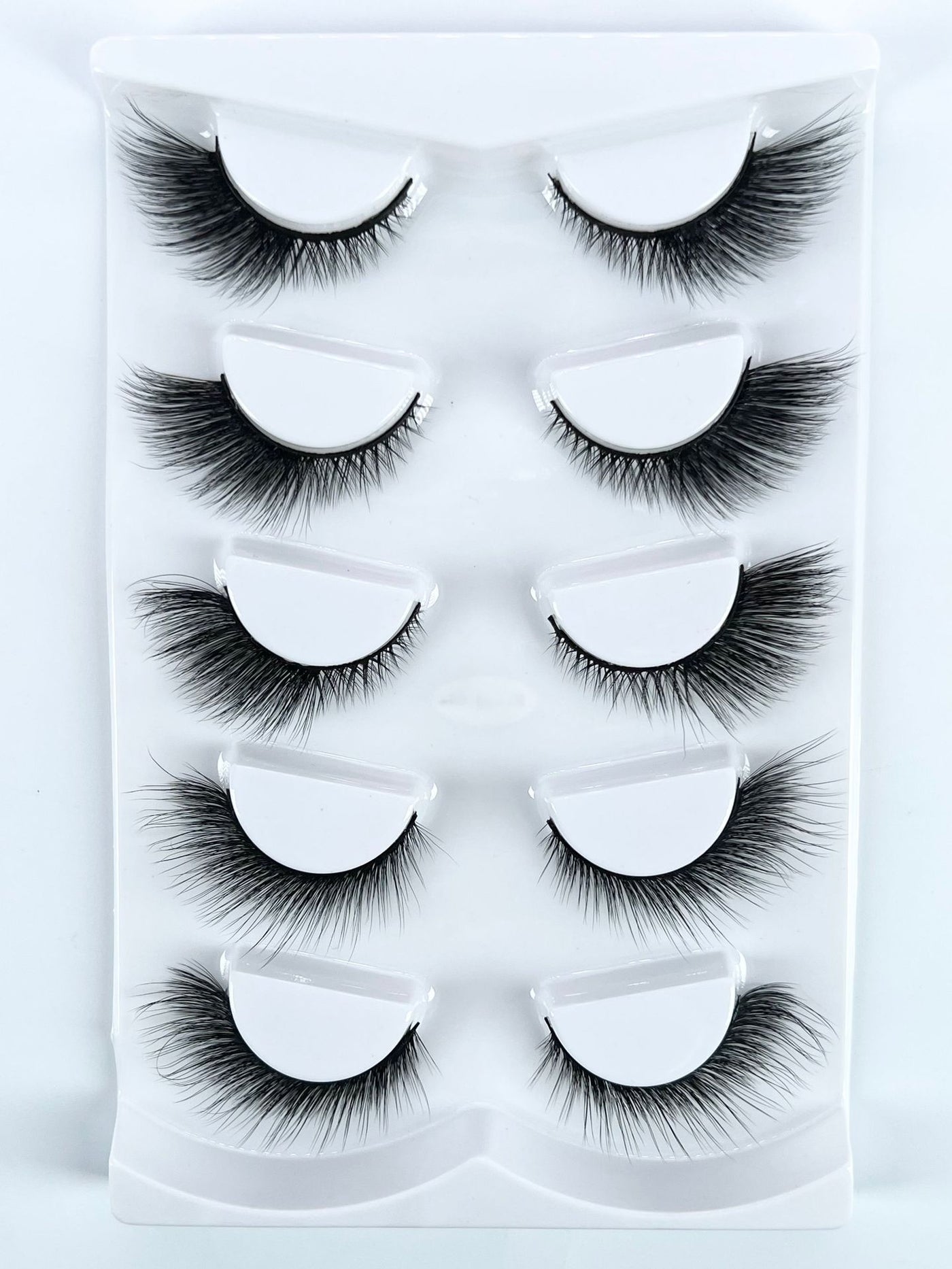 Tail Lengthening Natural Eyelashes Flat False