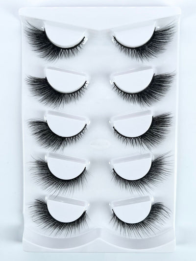 Tail Lengthening Natural Eyelashes Flat False