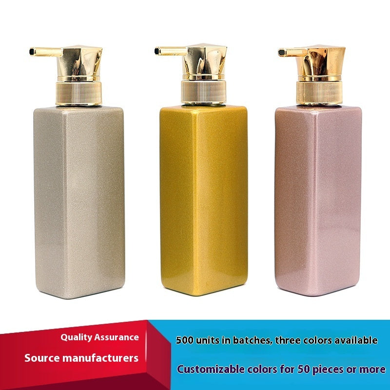 Pressing Blow Molded Square Plastic Empty Bottles