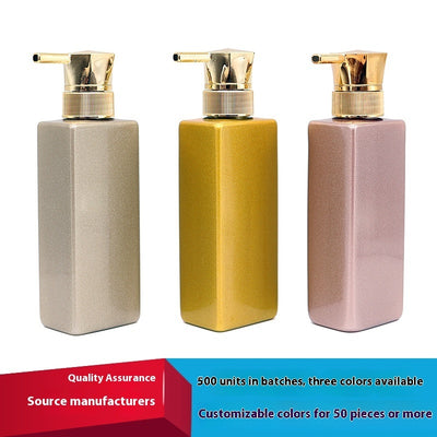 Pressing Blow Molded Square Plastic Empty Bottles