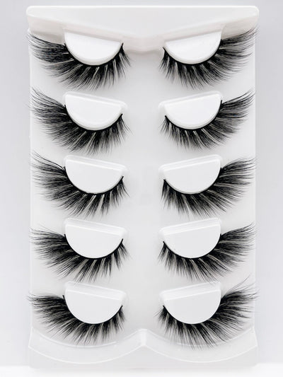 Tail Lengthening Natural Eyelashes Flat False