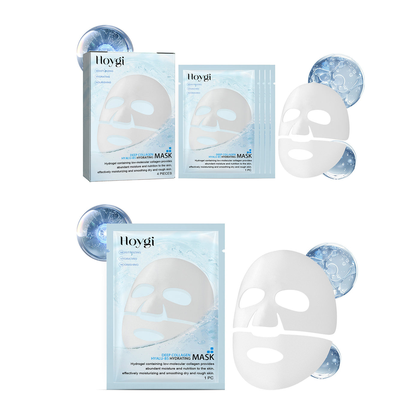 Collagen B5 Moisturizing Mask Moisturizes Skin