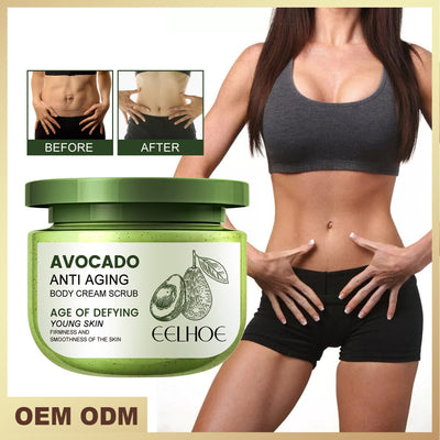 Avocado Facial Scrub Exfoliating Dead Skin Gentle Cleansing Body Nourishing And Firming Soft Whitening Skin
